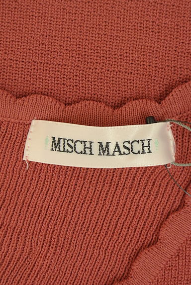 MISCH MASCH（ミッシュマッシュ）の古着「背中パールボタン付きノースリニットトップス（ニット）」大画像６へ