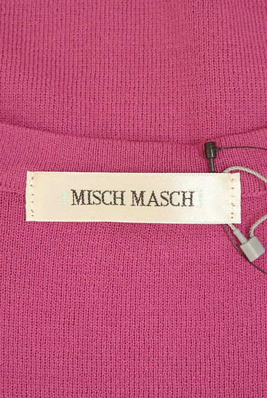 MISCH MASCH（ミッシュマッシュ）の古着「ゴールドアクセ付きノースリニットトップス（ニット）」大画像６へ
