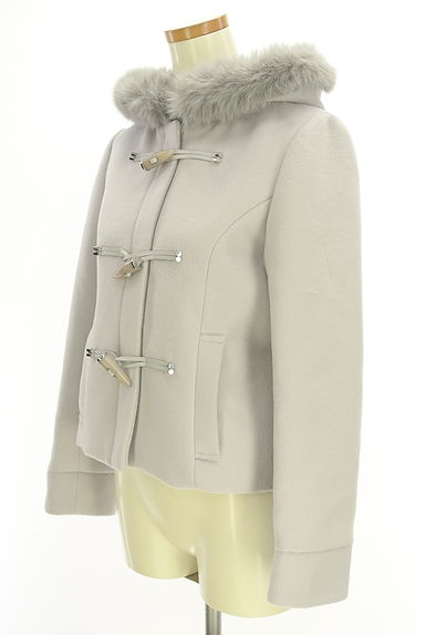 MISCH MASCH（ミッシュマッシュ）の古着「ファー付きショートダッフルコート（コート）」大画像３へ