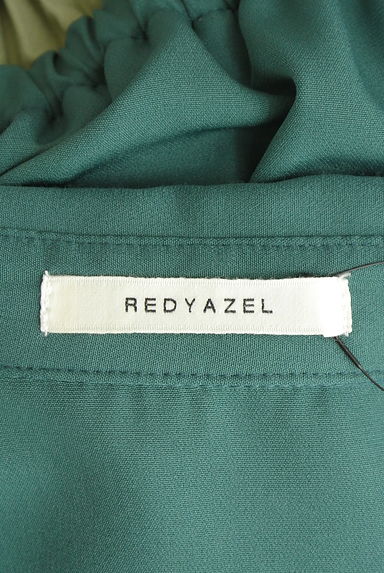 REDYAZEL（レディアゼル）の古着「ベルト付き配色プリーツロングワンピース（ワンピース・チュニック）」大画像６へ