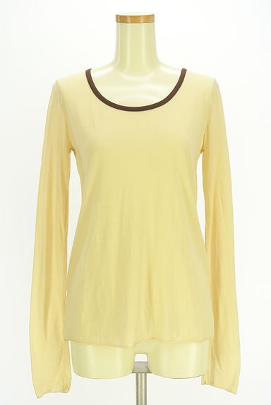 MOUSSY（マウジー）の古着「前後着フロッキープリントシアートップス（Ｔシャツ）」大画像１へ