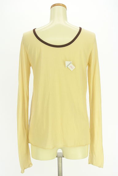 MOUSSY（マウジー）の古着「前後着フロッキープリントシアートップス（Ｔシャツ）」大画像４へ