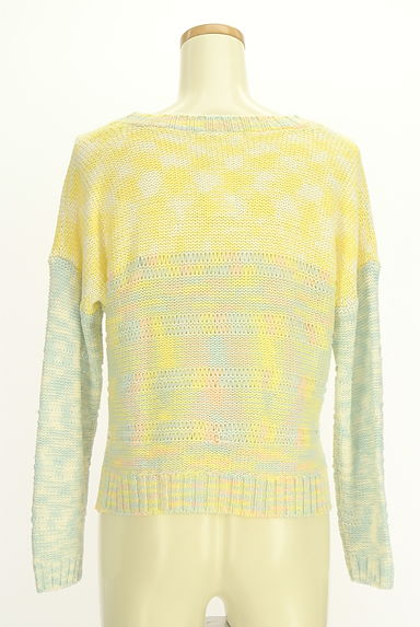 dazzlin（ダズリン）の古着「ドロップショルダーパステルニット（ニット）」大画像２へ