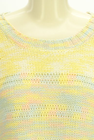 dazzlin（ダズリン）の古着「ドロップショルダーパステルニット（ニット）」大画像４へ