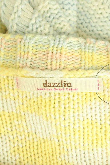 dazzlin（ダズリン）の古着「ドロップショルダーパステルニット（ニット）」大画像６へ