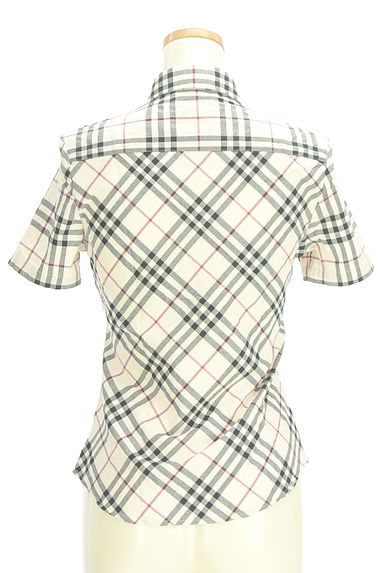 BURBERRY（バーバリー）の古着「ワンポイントチェックシャツ（ブラウス）」大画像２へ