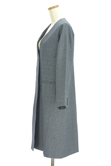Te chichi（テチチ）の古着「Te chichi TERRASS 綿麻ロングコート（コート）」大画像３へ
