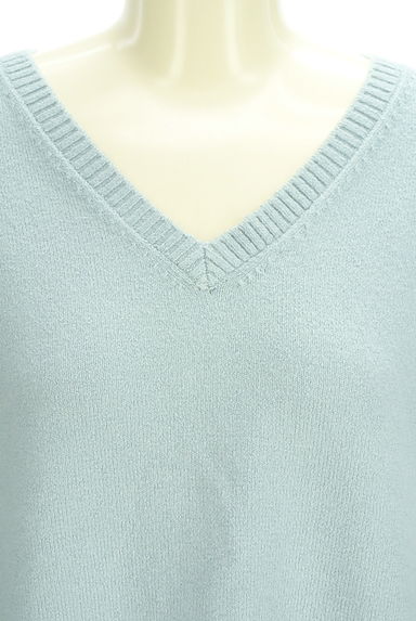 BAYFLOW（ベイフロー）の古着「Vネックニットトップス（ニット）」大画像４へ