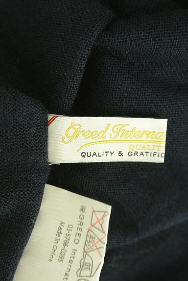 GREED INTERNATIONAL（グリードインターナショナル）の古着「シアーニットトップス（ニット）」大画像６へ