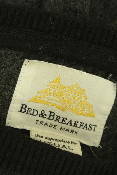 bed&breakfast（ベッドアンドブレックファスト）の古着「太ボーダー柄ニットトップス（ニット）」大画像６へ