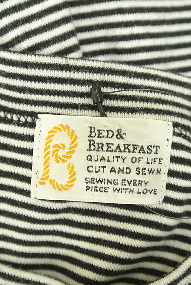 bed&breakfast（ベッドアンドブレックファスト）の古着「ボーダー柄ｘパワーショルダｘカットソー（カットソー・プルオーバー）」大画像６へ