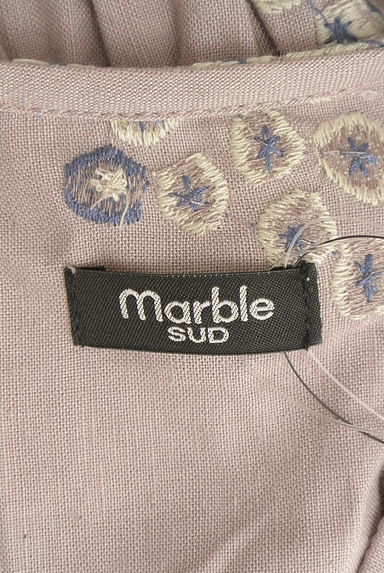 marble SUD（マーブルシュッド）の古着「刺繍入り綿麻膝下ワンピース（ワンピース・チュニック）」大画像６へ