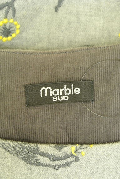marble SUD（マーブルシュッド）の古着「動物柄刺繍7分袖カットソー（カットソー・プルオーバー）」大画像６へ