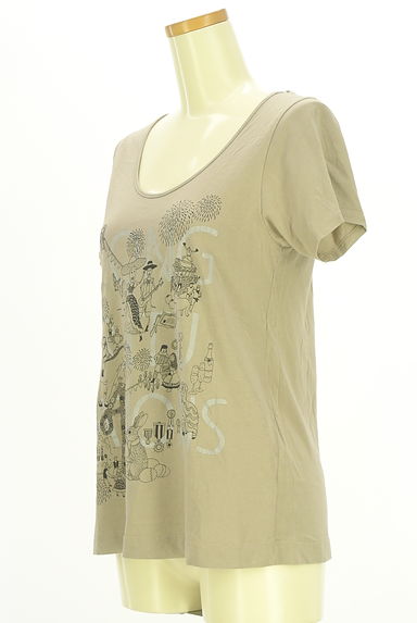 marble SUD（マーブルシュッド）の古着「民族プリント半袖Tシャツ（Ｔシャツ）」大画像３へ