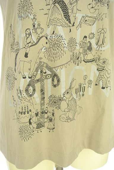 marble SUD（マーブルシュッド）の古着「民族プリント半袖Tシャツ（Ｔシャツ）」大画像５へ