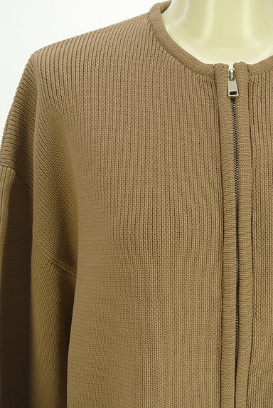 antiqua（アンティカ）の古着「ジップアップニットジャケット（ブルゾン・スタジャン）」大画像４へ