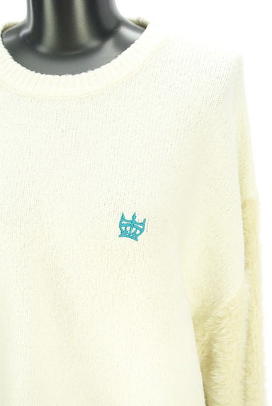RODEO CROWNS（ロデオクラウン）の古着「袖切替ワンポイントニット（ニット）」大画像４へ