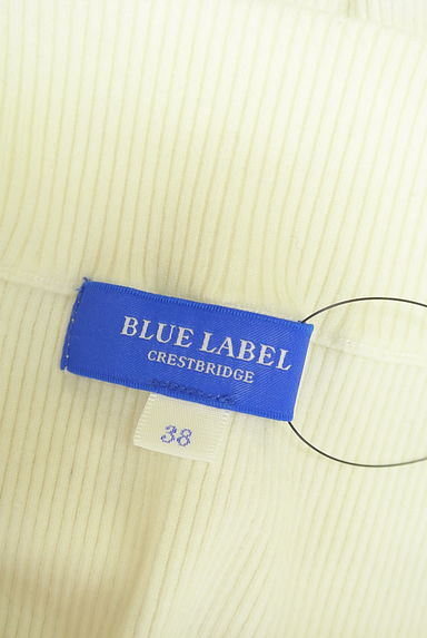 BLUE LABEL CRESTBRIDGE（ブルーレーベル・クレストブリッジ）の古着「ロールアップ五分袖リブニット（ニット）」大画像６へ