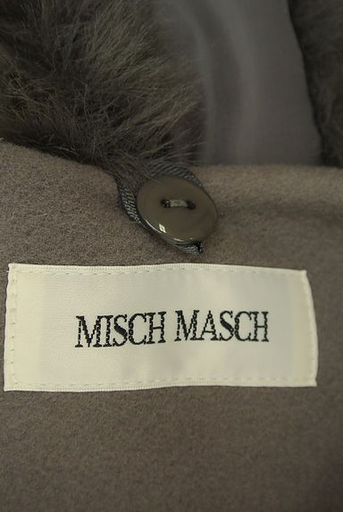 MISCH MASCH（ミッシュマッシュ）の古着「ポンチョシルエットファー付きウールコート（コート）」大画像６へ