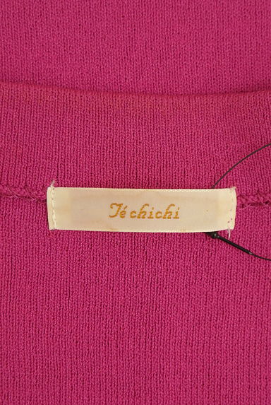 Te chichi（テチチ）の古着「ベルト付きノースリニットトップス（ニット）」大画像６へ