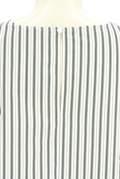 UNITED ARROWS（ユナイテッドアローズ）の古着「green label relaxing ストライプ柄スリーブコンシャスカットソー（カットソー・プルオーバー）」大画像４へ