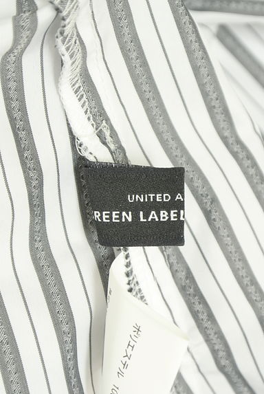 UNITED ARROWS（ユナイテッドアローズ）の古着「green label relaxing ストライプ柄スリーブコンシャスカットソー（カットソー・プルオーバー）」大画像６へ