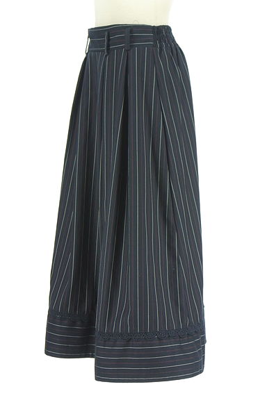 axes femme（アクシーズファム）の古着「ピンストライプ柄ロングスカート（ロングスカート・マキシスカート）」大画像３へ