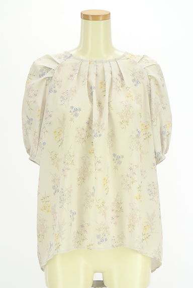 KATHARINE ROSS（キャサリンロス）の古着「パワショル花柄カットソー（カットソー・プルオーバー）」大画像１へ