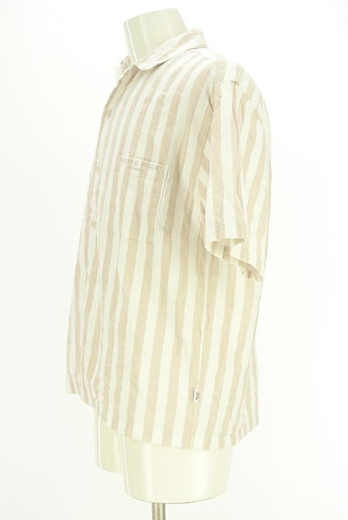 gelato pique（ジェラートピケ）の古着「gelato pique HOMME ストライプ柄パジャマシャツ（カジュアルシャツ）」大画像３へ