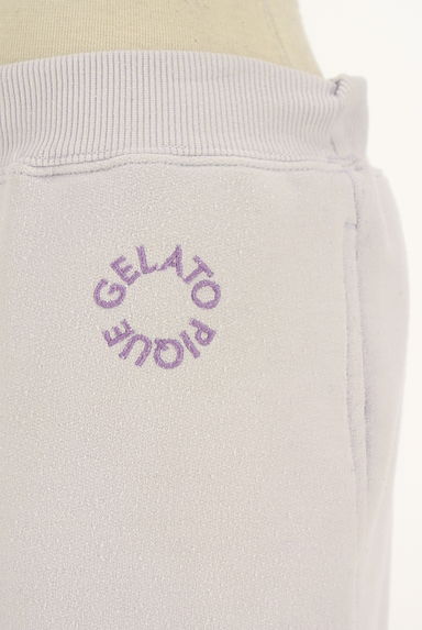 gelato pique（ジェラートピケ）の古着「ロゴ刺繍入りスウェットショートパンツ（ショートパンツ・ハーフパンツ）」大画像５へ