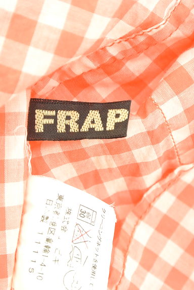 FRAPBOIS（フラボア）の古着「ギンガムチェック柄コットンブラウス（カットソー・プルオーバー）」大画像６へ