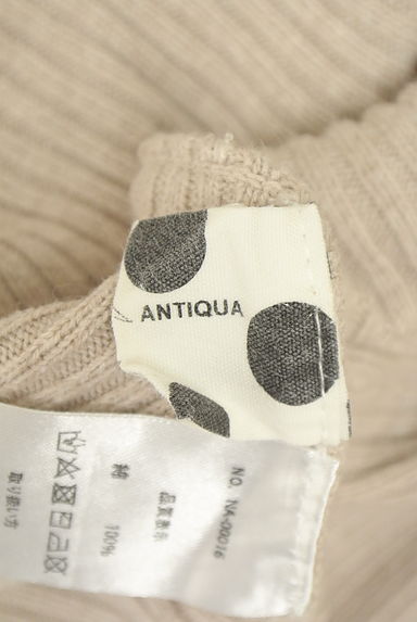 antiqua（アンティカ）の古着「ドルマンスリーブロングニット（ニット）」大画像６へ