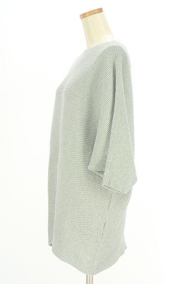 antiqua（アンティカ）の古着「ドルマンスリーブロングニット（ニット）」大画像３へ