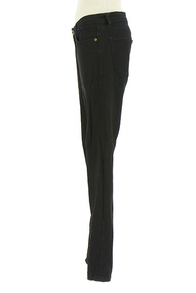 antiqua（アンティカ）の古着「黒ツイルパンツ（デニムパンツ）」大画像３へ