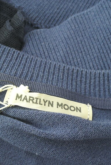 MARILYN MOON（マリリンムーン）の古着「9分袖ビジューボタンニットカーディガン（カーディガン・ボレロ）」大画像６へ