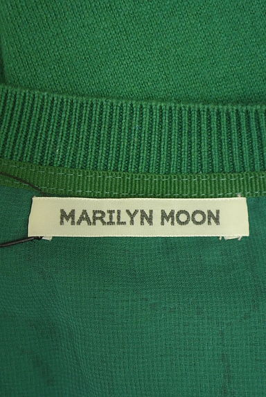 MARILYN MOON（マリリンムーン）の古着「レース切替ニットカーディガン（カーディガン・ボレロ）」大画像６へ