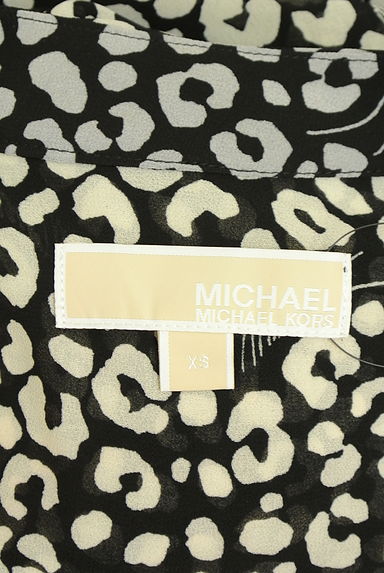 MICHAEL KORS（マイケルコース）の古着「MICHAEL MICHAEL KORS レオパード柄シフォンワンピース（ワンピース・チュニック）」大画像６へ