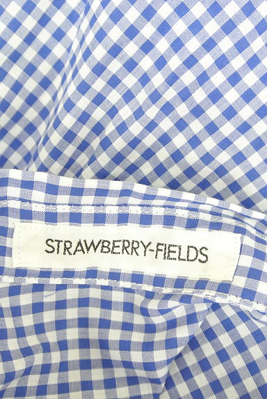 STRAWBERRY-FIELDS（ストロベリーフィールズ）の古着「ギンガムチェックシャツ（ブラウス）」大画像６へ
