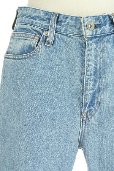 UNITED ARROWS（ユナイテッドアローズ）の古着「green label relaxing 裾スリットブーツカットデニムパンツ（デニムパンツ）」大画像４へ