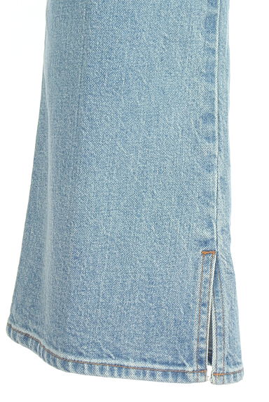 UNITED ARROWS（ユナイテッドアローズ）の古着「green label relaxing 裾スリットブーツカットデニムパンツ（デニムパンツ）」大画像５へ