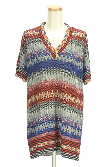 MISSONI（ミッソーニ）の古着「Vネックサマーニット（ニット）」大画像１へ
