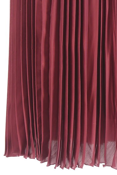 INED（イネド）の古着「サテンプリーツロングスカート（ロングスカート・マキシスカート）」大画像５へ