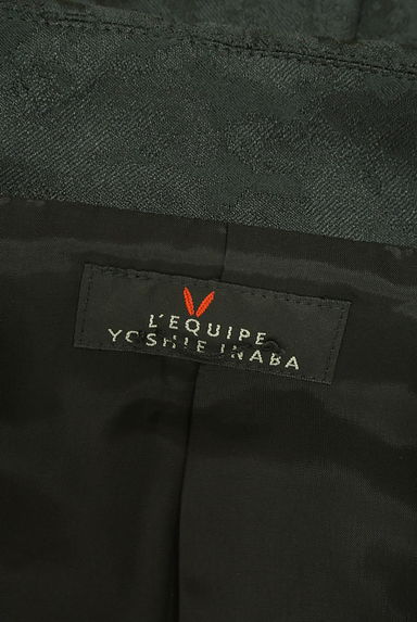 L'EQUIPE YOSHIE INABA（レキップヨシエイナバ）の古着「艶織地テーラードジャケット（ジャケット）」大画像６へ