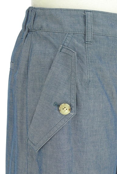 L'EQUIPE（レキップ）の古着「デニム調クロップドワイドパンツ（パンツ）」大画像４へ