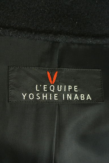 L'EQUIPE YOSHIE INABA（レキップヨシエイナバ）の古着「スタンドネックミドル丈ウールコート（コート）」大画像６へ