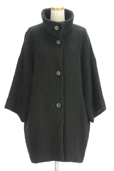 L'EQUIPE YOSHIE INABA（レキップヨシエイナバ）の古着「モヘヤ混ウールロングコート（コート）」大画像１へ