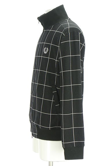 FRED PERRY（フレッドペリー）の古着「リブ襟ダブルジップジャケット（ジャケット）」大画像３へ