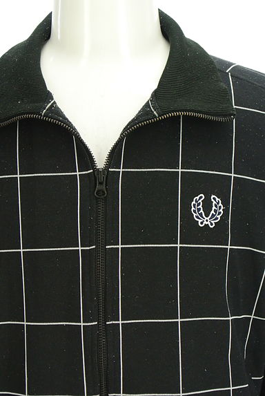 FRED PERRY（フレッドペリー）の古着「リブ襟ダブルジップジャケット（ジャケット）」大画像４へ