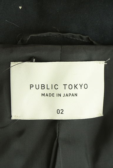 PUBLIC TOKYO（パブリックトウキョウ）の古着「フーディロングコート（コート）」大画像６へ