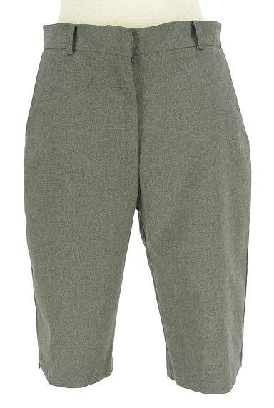 EMODA（エモダ）の古着「チャコールグレ―ベーシックハーフパンツ（ショートパンツ・ハーフパンツ）」大画像１へ
